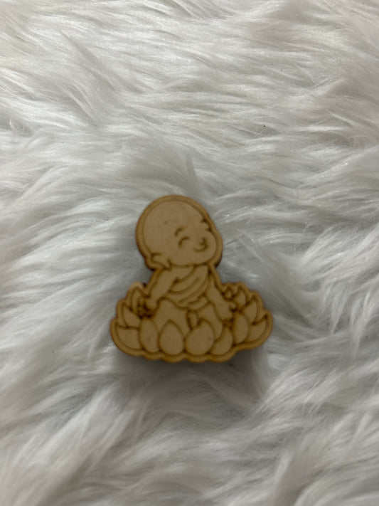 Premarked Mini MDF Painting - Meditating Buddha