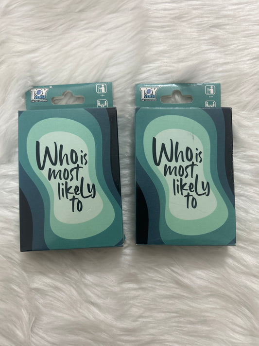 Who Is Most Likely To Card Game