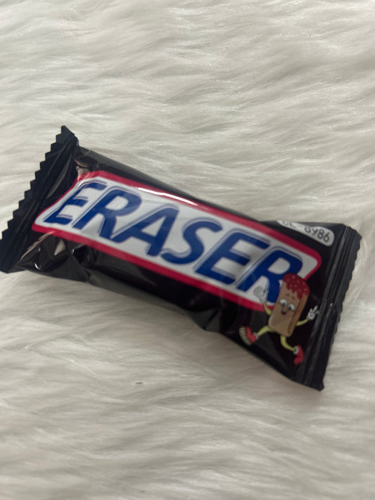 Chocolate Eraser- Snickers