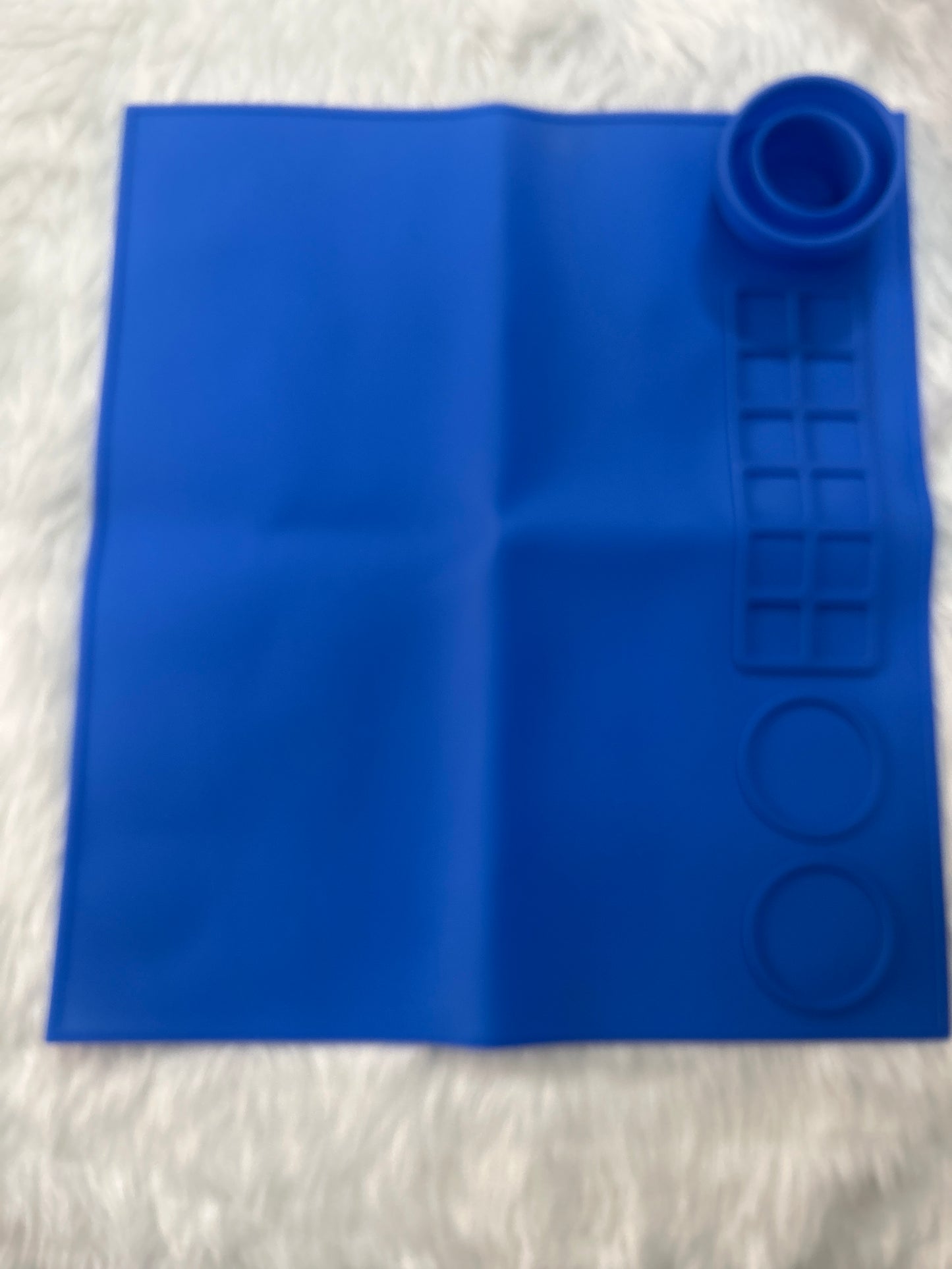 Silicon Painting Mat with Cup
