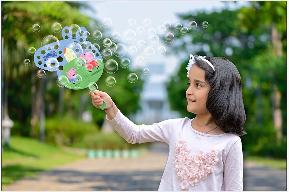 Bubble Magic Fan Bups Peppa Pig