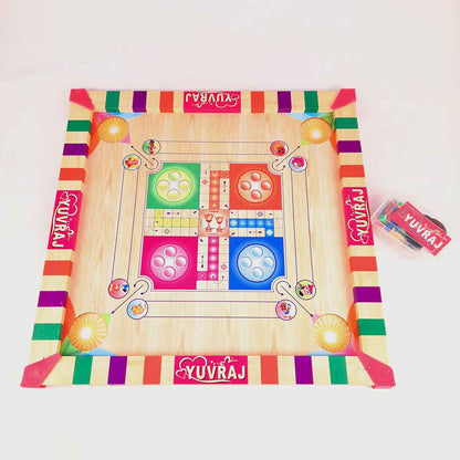 Big Carrom + 4 in 1 Board Game