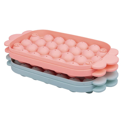 Ice Candy Mould Round Ice Cube Tray with Lid