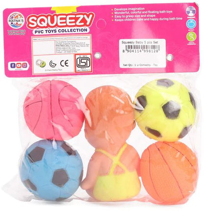 Ratna Squeezy Pvc Toy Collection 3+