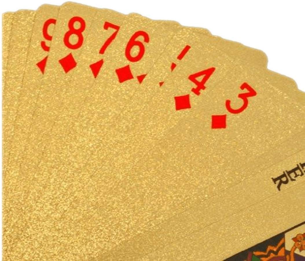 Gold Plated Playing Cards