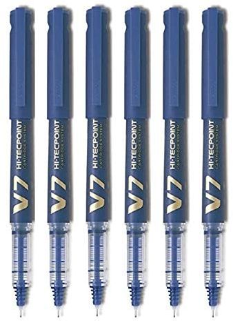 Pilot Hi-Techpoint V7 Pen with Cartridge (Blue)