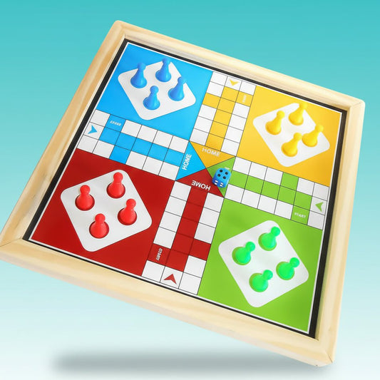 2in1 Ludo Game & Writing Board by Gifthubmart