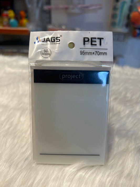 Sticky Note Transparent Project 95x70mm JSNT3X4PT