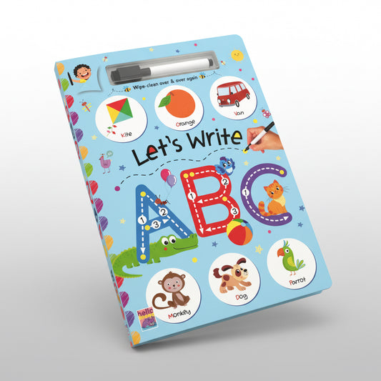 Let's Write ABC 3+ HF (Wipe & Clean) - Gift Hub Mart