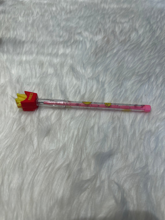 Cute French Fries Push Pencil