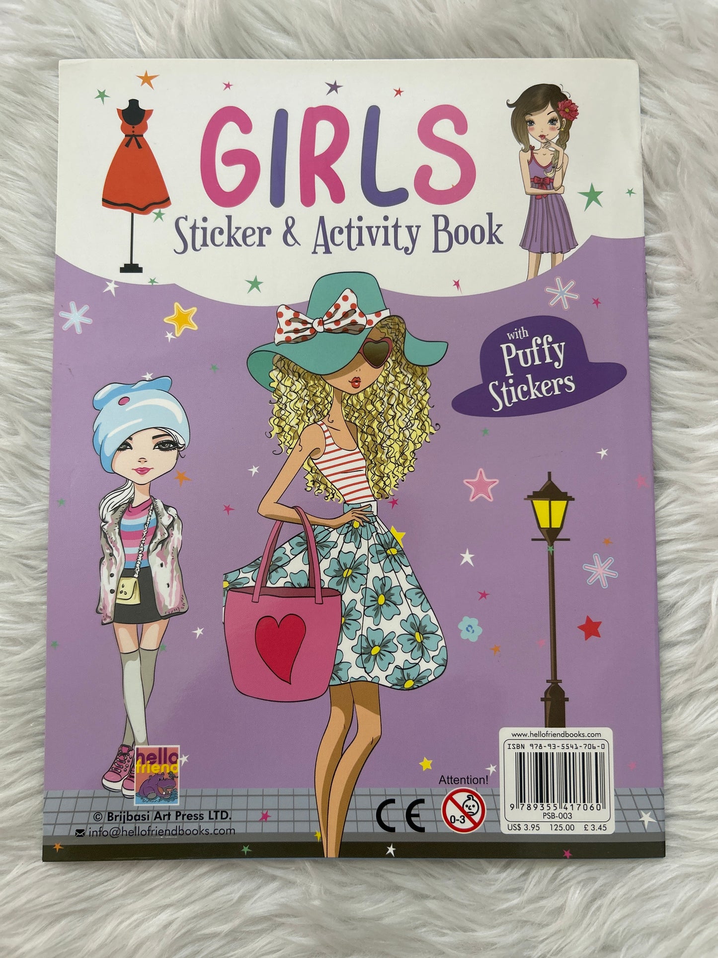 Girls Sticker & Activity Book