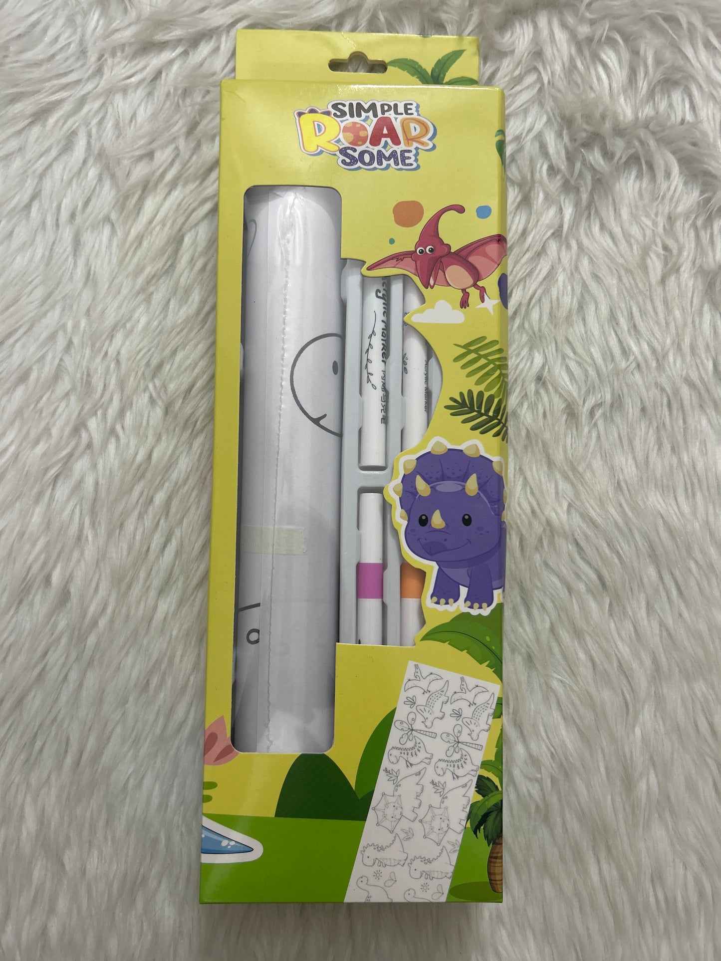 Fancy Colouring Kit With Acrylic Marker