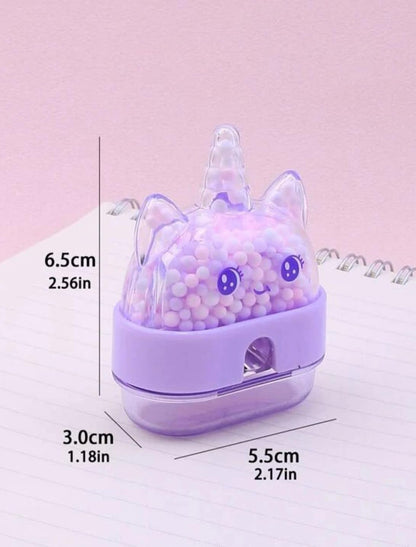 Bubble Unicorn Sharpener