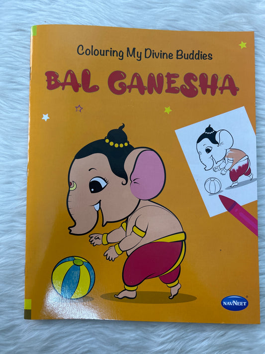 Navneet Colouring My Divine Buddies- Bal Ganesha