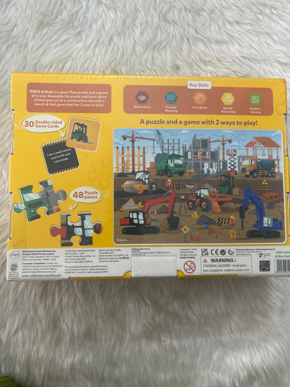 Skillmatics PIECE AND PLAY CONSTRUCTION SITE PUZZLE (3-7 Yrs)