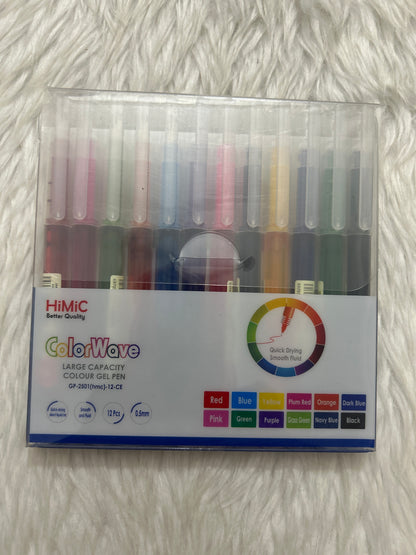 Himic Colour Gel Pen 12