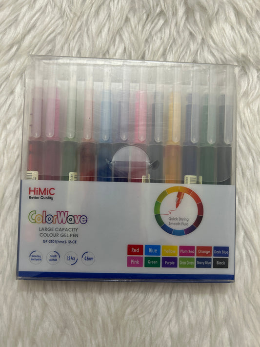 Himic Colour Gel Pen 12