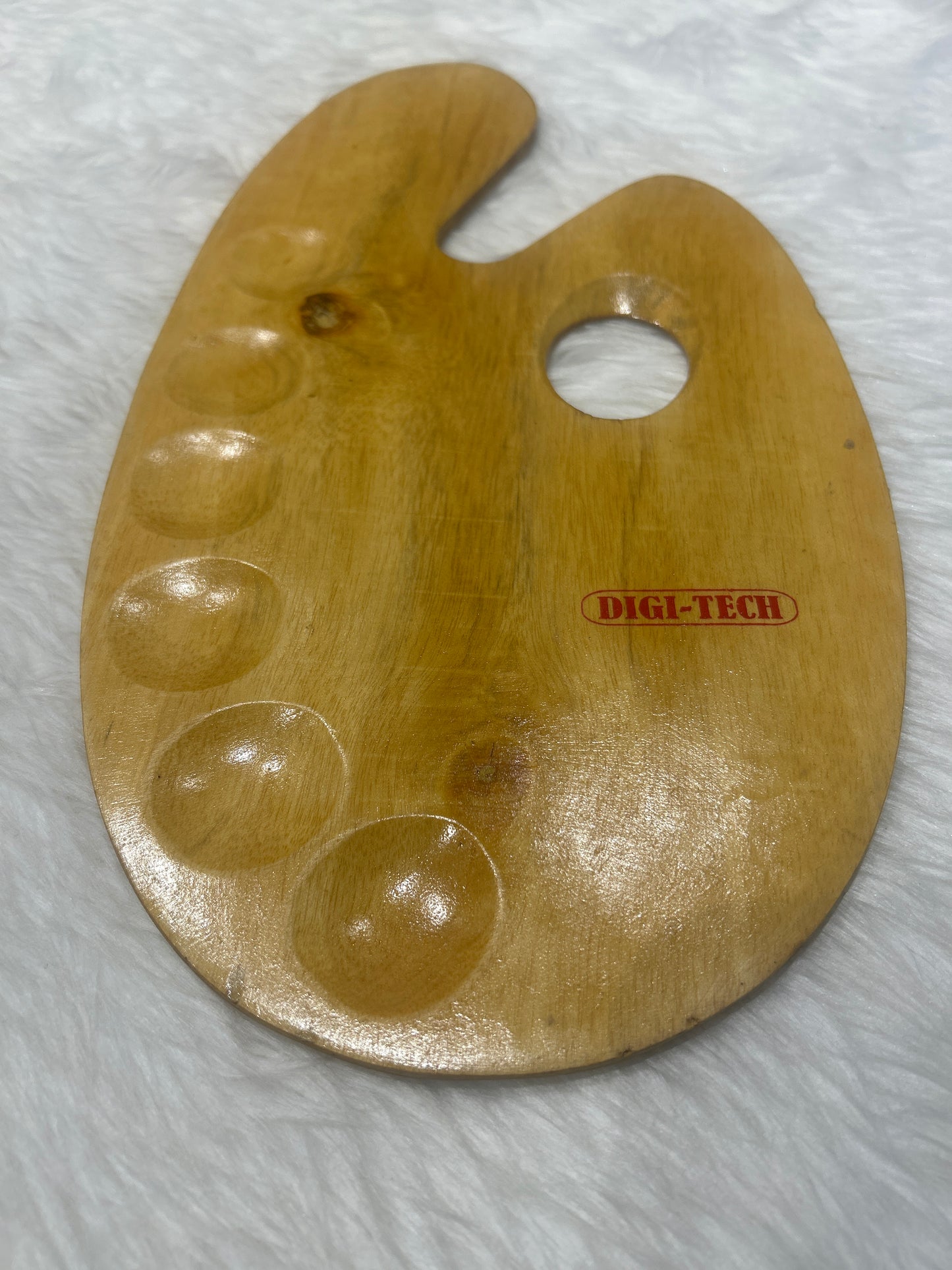 Wooden Palette for Colour Mixing Big