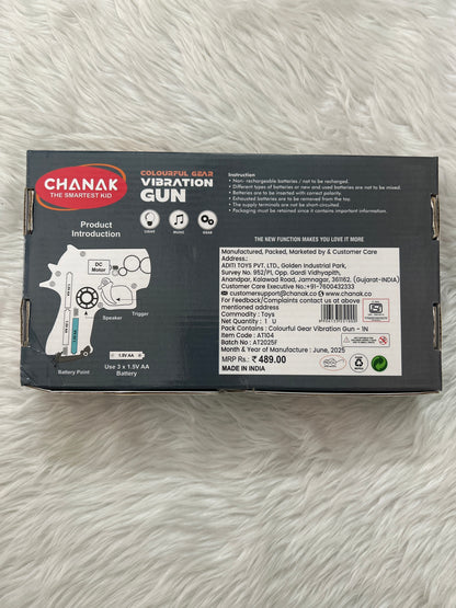 Chanak Colourful Gear Vibration Gun 3+
