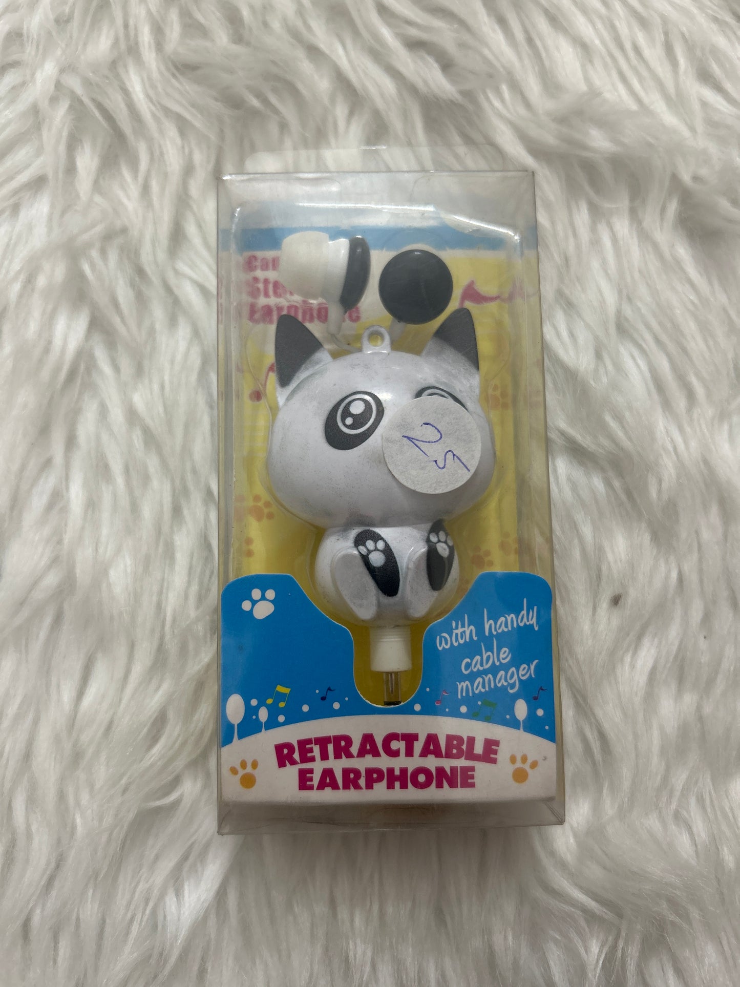 Retractable  Stereo Earphone