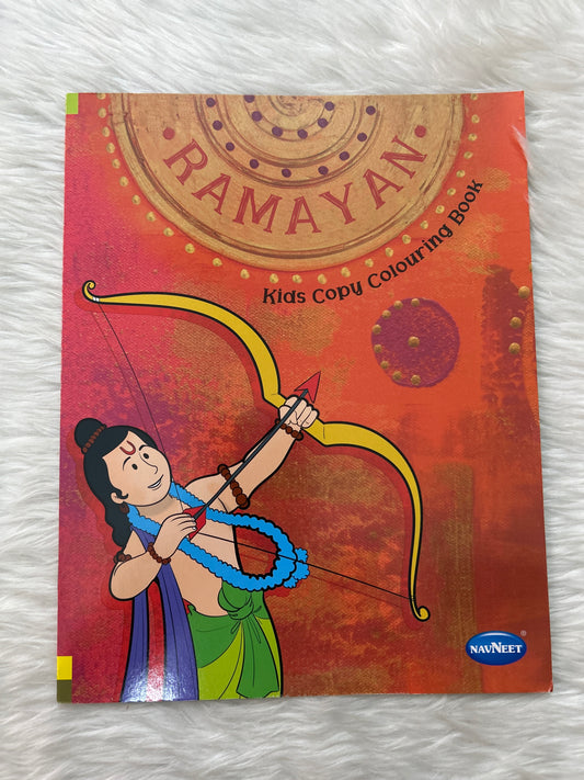 Navneet Kids Copy Colouring Book- Ramayan