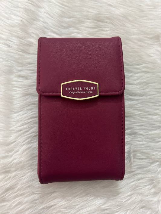 Purse with Mobile Holder