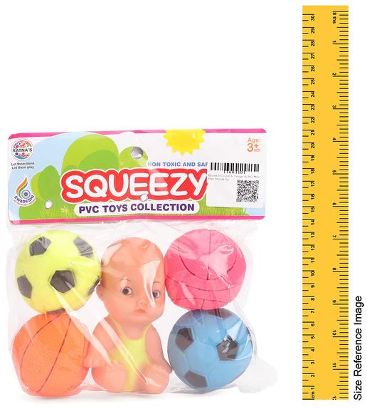 Ratna Squeezy Pvc Toy Collection 3+