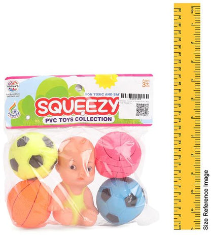 Ratna Squeezy Pvc Toy Collection 3+