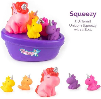 Ratna Squeezy Bath Buddies Unicorn 3+