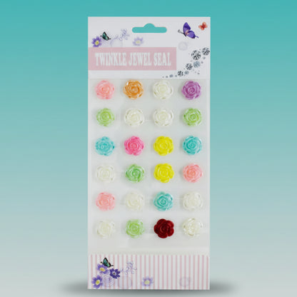 3D Flower Sticker by Gifthubmart