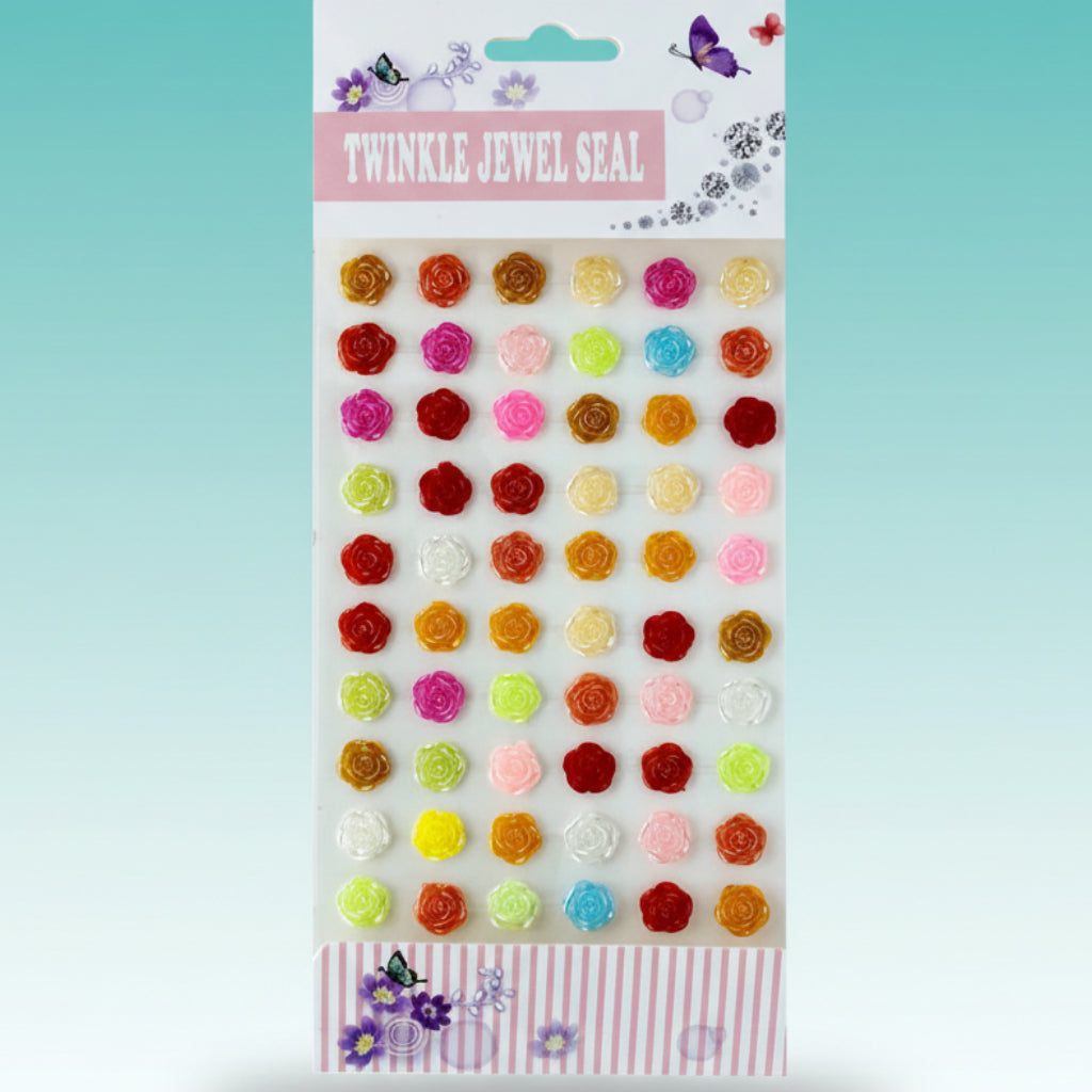 3D Flower Sticker by Gifthubmart