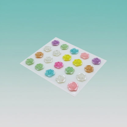 3D Flower Sticker by Gifthubmart