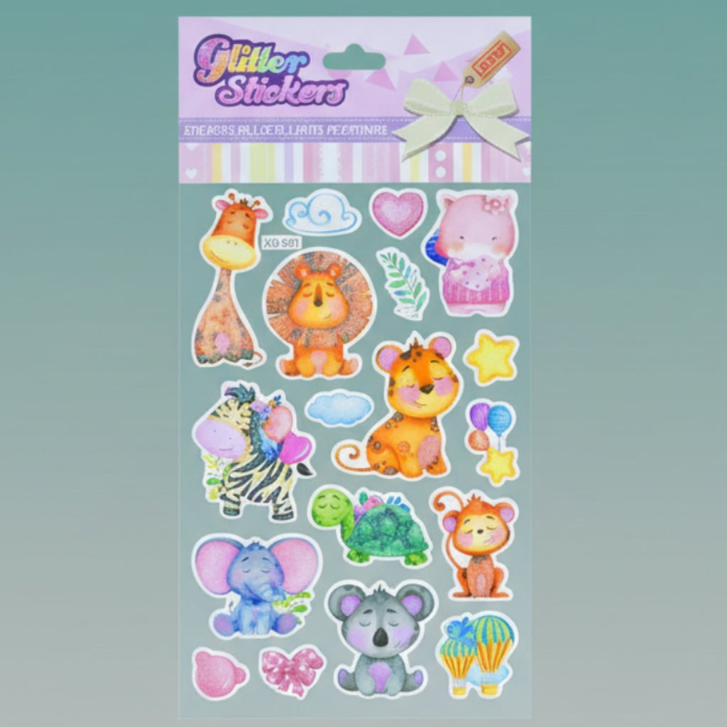 3D Glitter Sticker by Gifthubmart