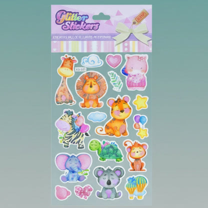 3D Glitter Sticker by Gifthubmart