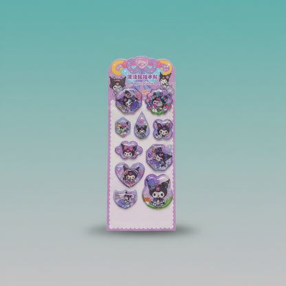 3D Happu Gel Stickers by Gift Hub Mart