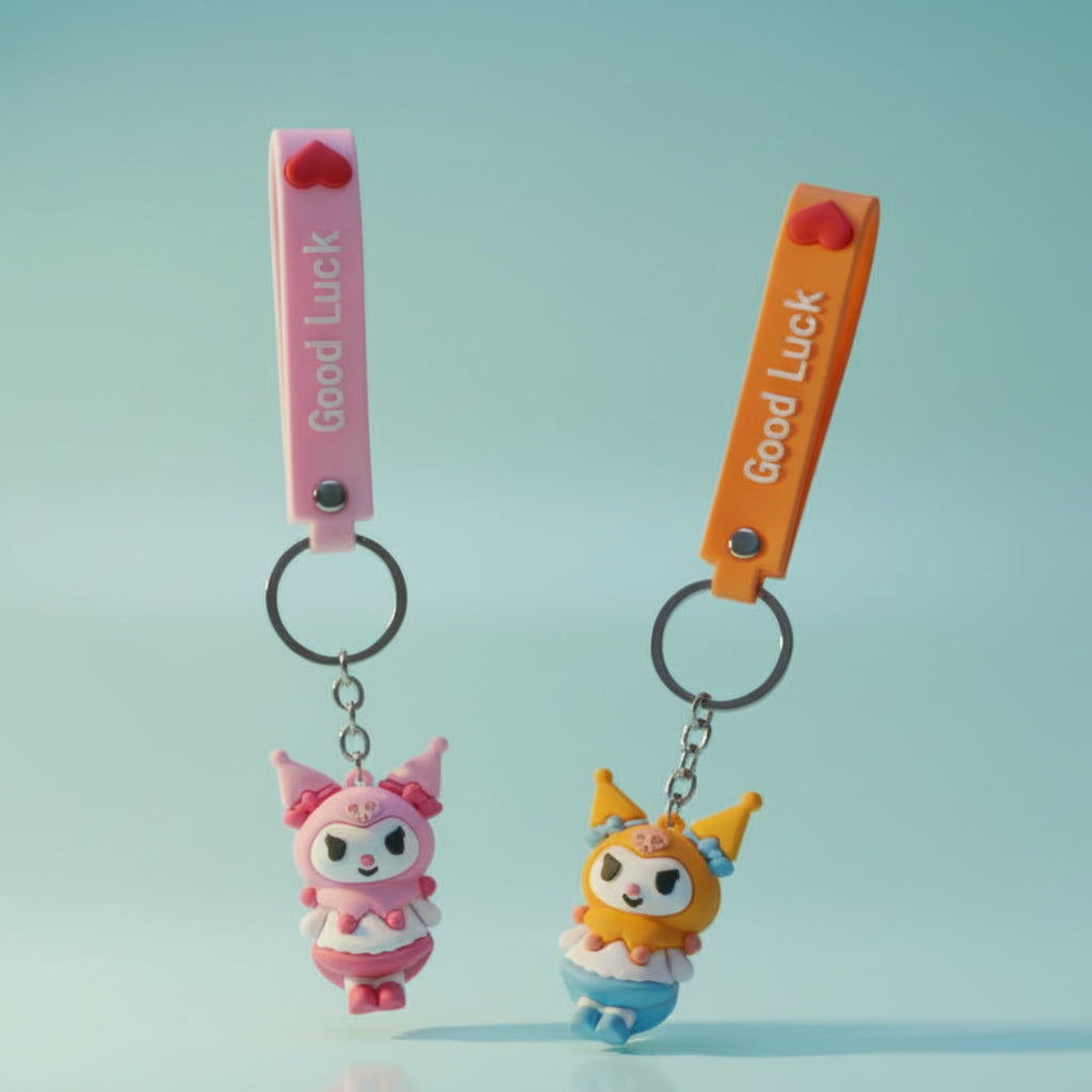 3D Kutie Keychain- Good Luck by Gift Hub Mart