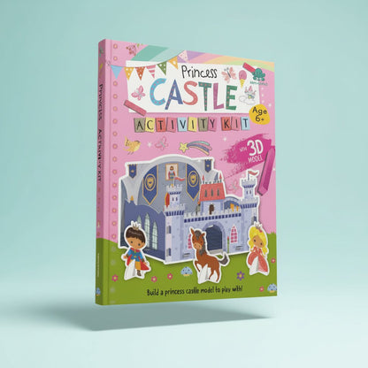 3D Princess Castle Activity Kit 6+ by Gift Hub Mart
