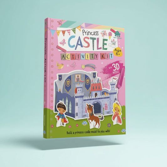 3D Princess Castle Activity Kit 6+ by Gift Hub Mart