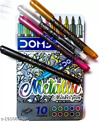 Doms Metallic Marker Pens