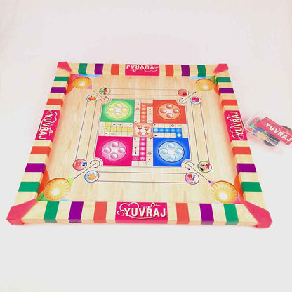 Big Carrom + 4 in 1 Board Game