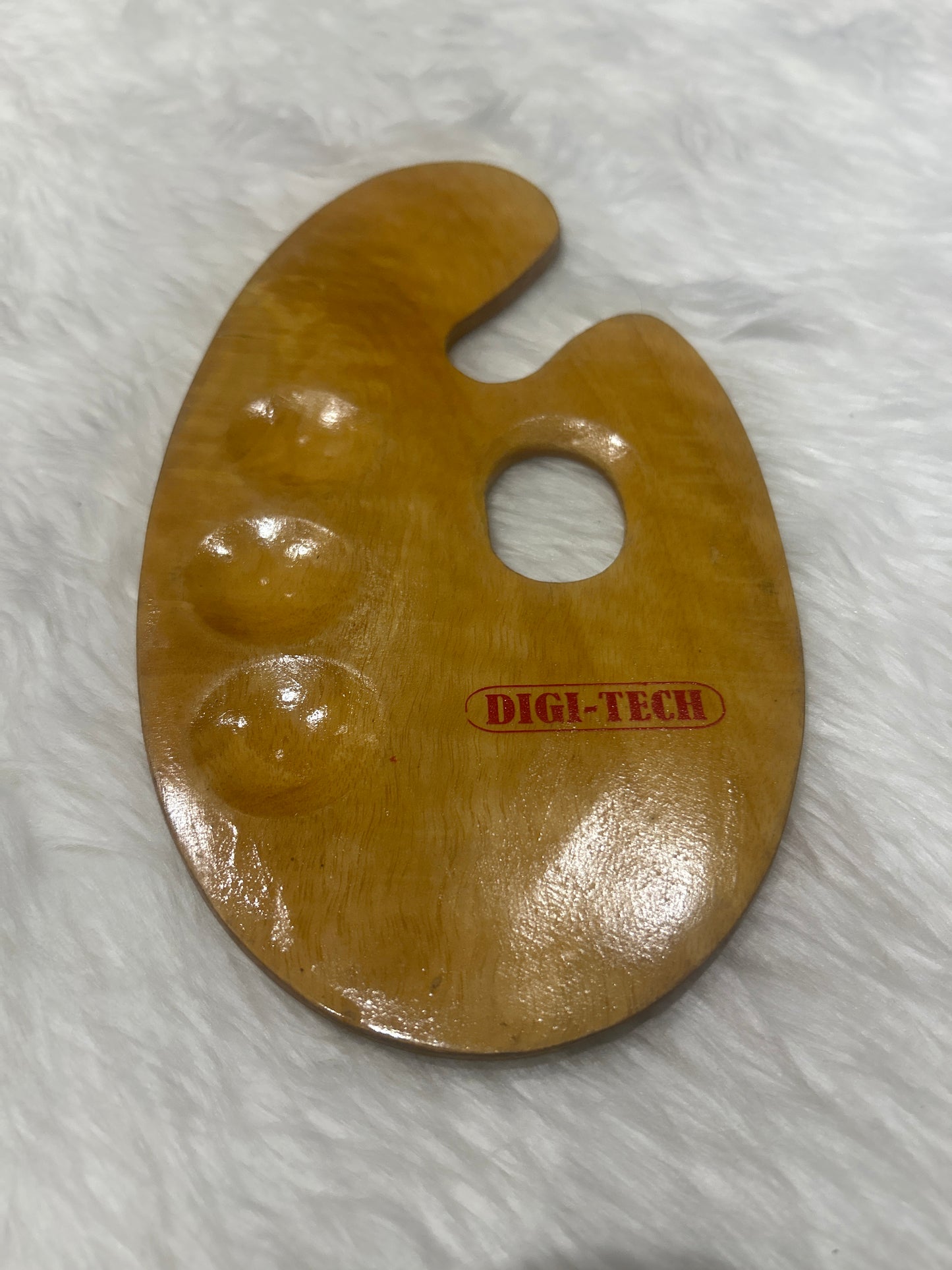 Wooden Palette for Colour Mixing Small