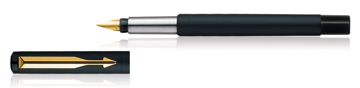 Parker Fountain Pen Vector Matte Black