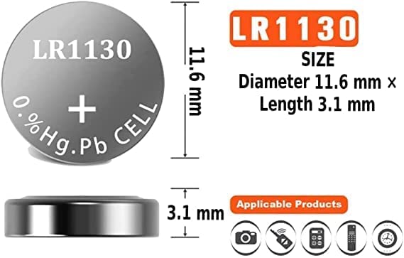 Coin Battery 1.5V AG10