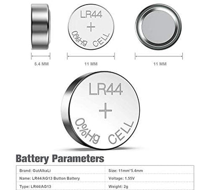 Coin Battery 1.5V AG13