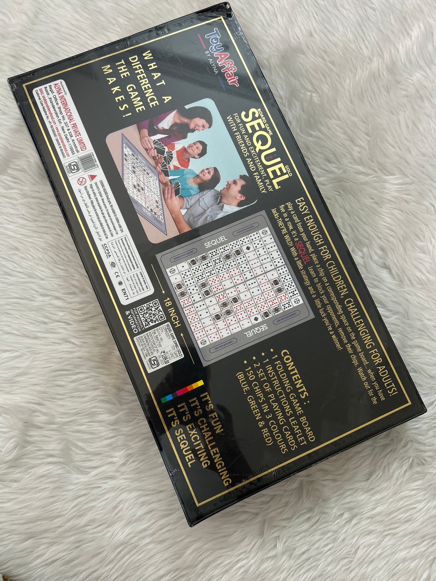 ToyAffair Sequel Gold Card 6+