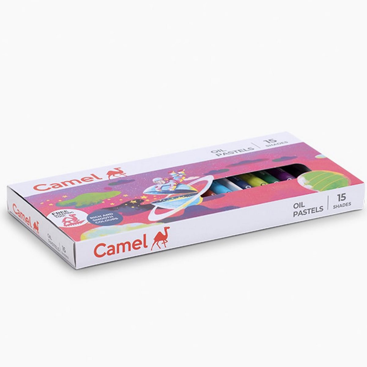 Camel 15 Shade Oil Pastels