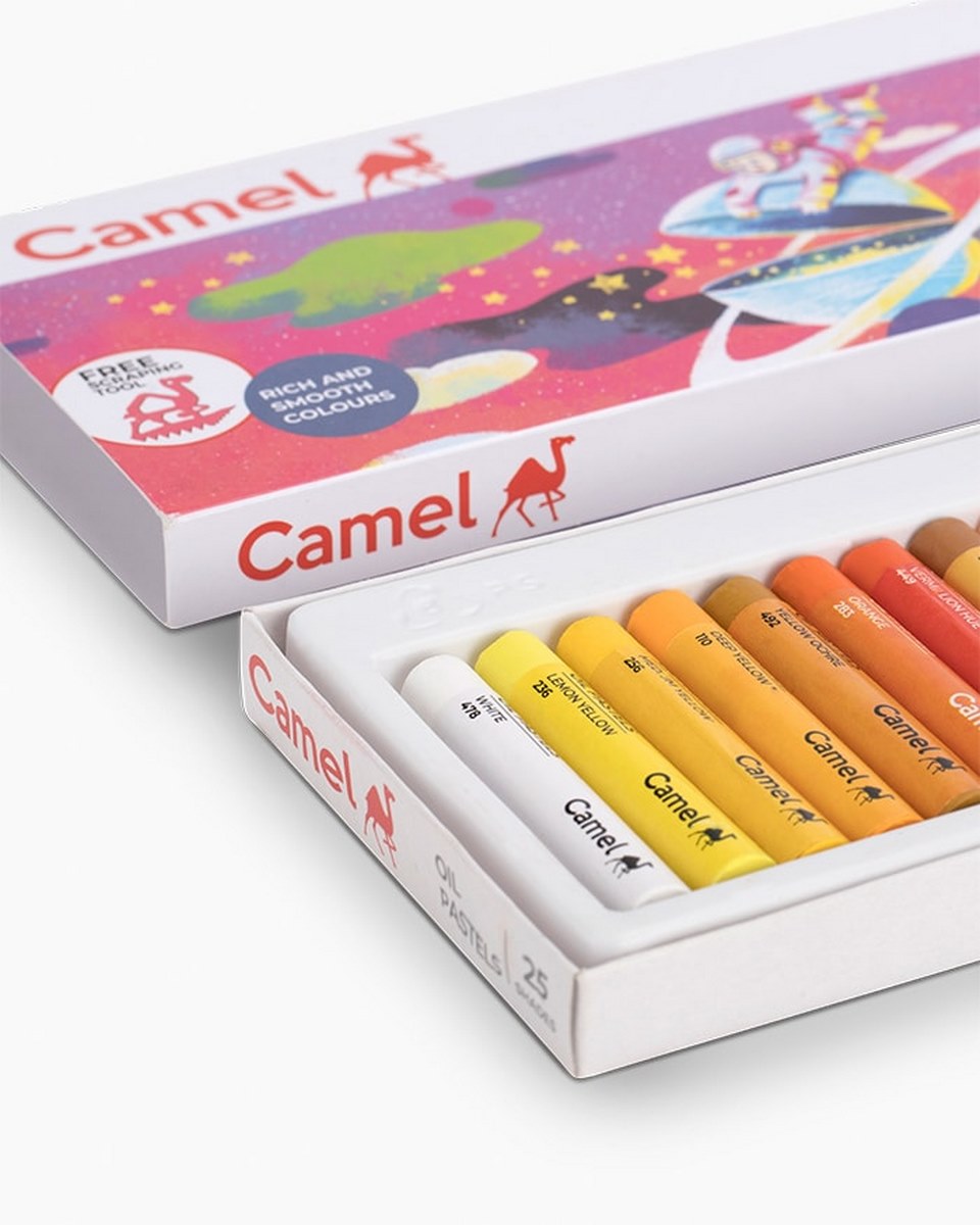 Camel Oil Pastels 25