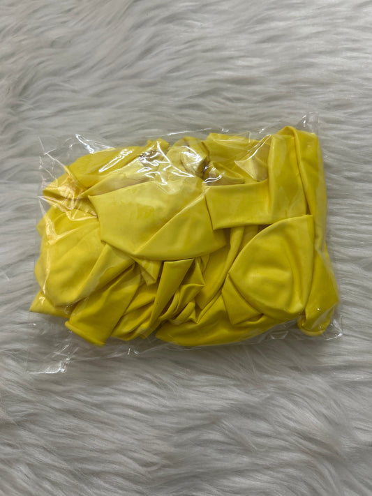 Pastel Balloon Lemon Yellow