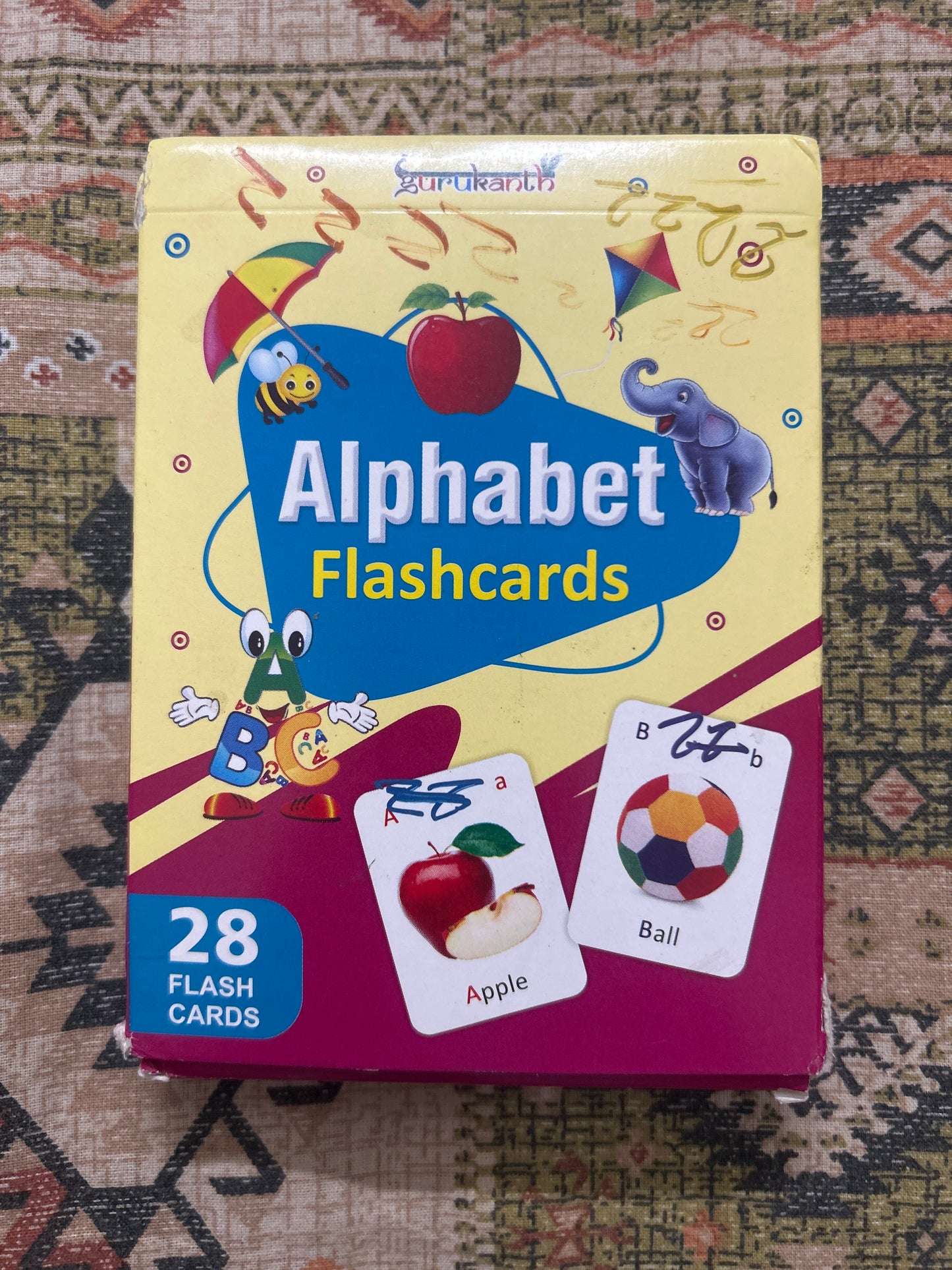 Gurukanth Flash Card- Alphabet
