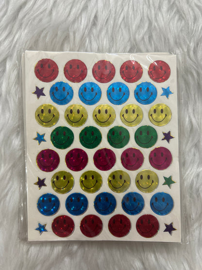 Smiley Sticker Sheet
